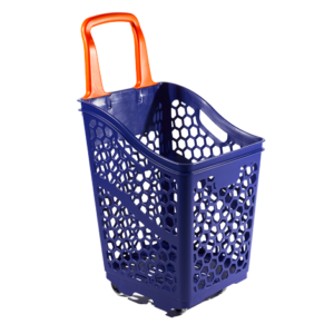 panier de 65 litres à tirer ou à pousser pour les magasins de grande distribution