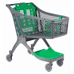 chariot libre-service 130 litres